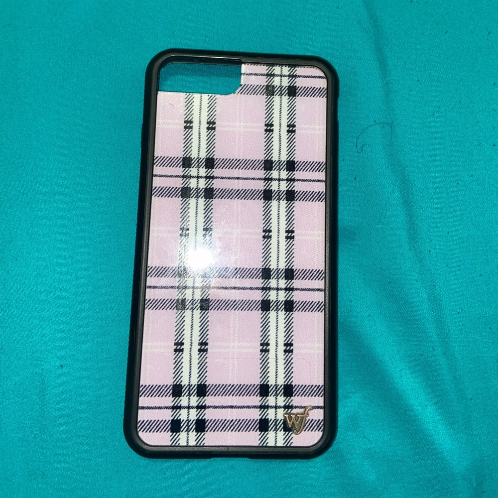 Plaid Wildflower iPhone 6/7/8 Plus Phone Case